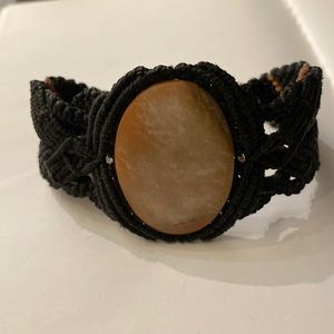Macrame Bracelet with stone